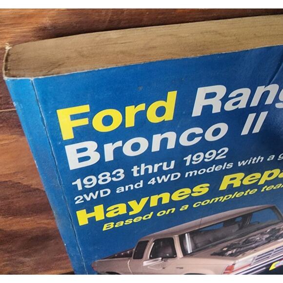 Haynes 36070 Repair Manual for Ford Ranger & Bronco II 2WD 4WD 1983 - 1992 - Picture 4 of 6
